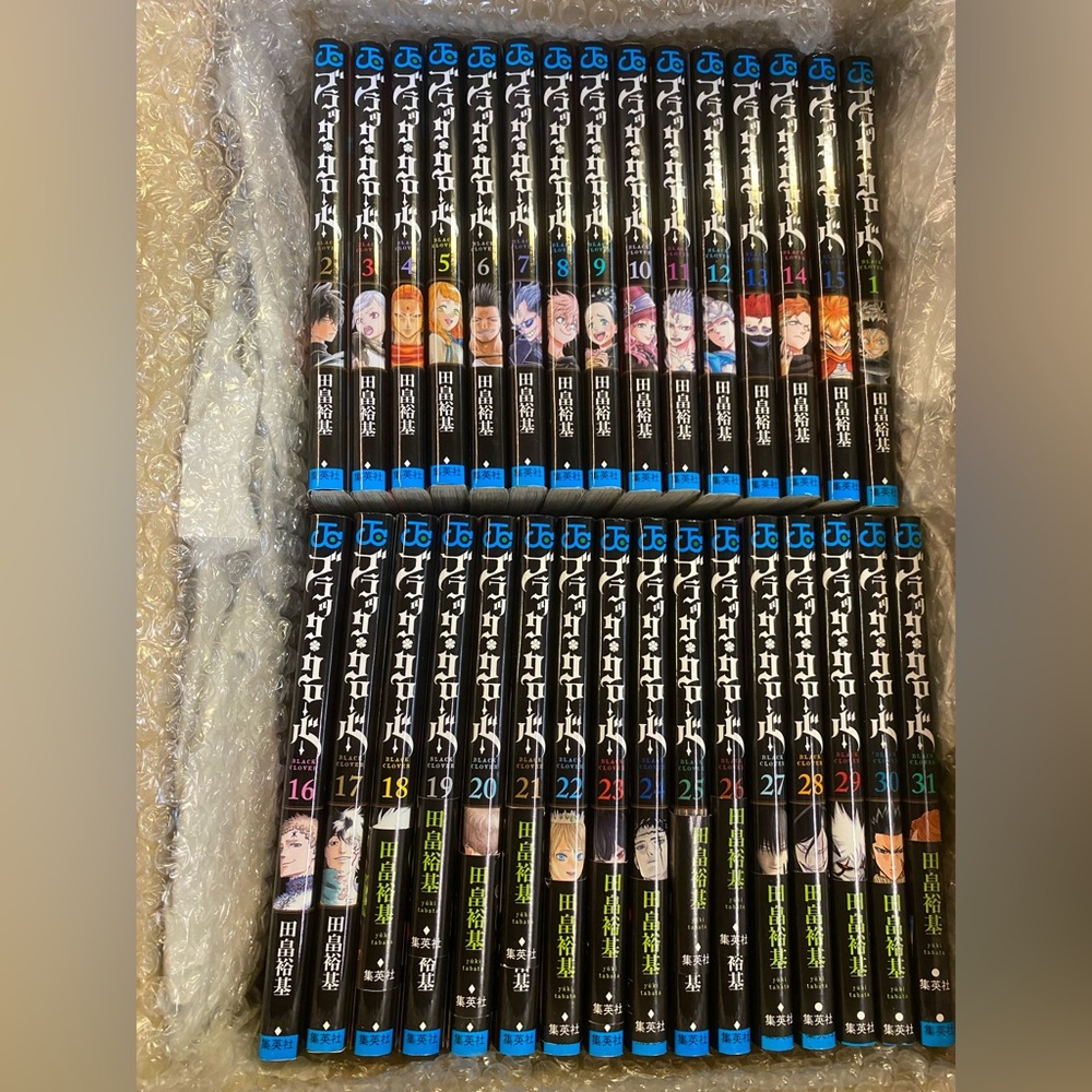 Black Clover Manga 1-31